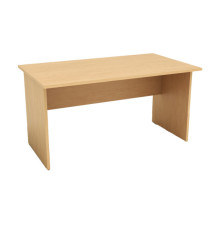 Scrivania Easy - lineare - 140 x 80 x 72 cm - faggio