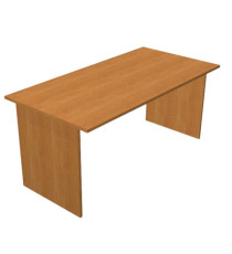 Scrivania Easy - lineare - 140 x 80 x 72 cm - noce chiaro