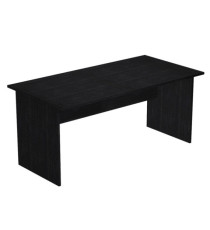 Scrivania Easy - lineare - 160 x 80 x 72 cm - nero venato