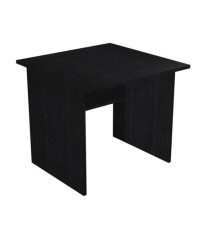 Scrivania Easy - lineare - 80 x 80 x 72 cm - nero venato