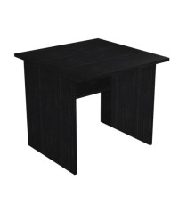 Scrivania Easy - lineare - 80 x 80 x 72 cm - nero venato