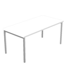 Scrivania Easy Plus - lineare - 180 x 80 x 72,5 cm - bianco