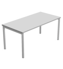 Scrivania Easy Plus - lineare - 180 x 80 x 72,5 cm - grigio