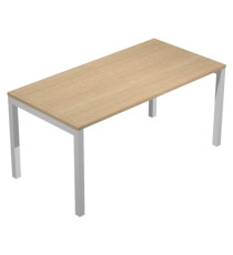 Scrivania Easy Plus - lineare - 180 x 80 x 72,5 cm - rovere