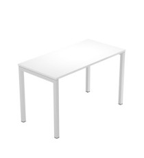 Scrivania Easy Plus - per smartworking - 120 x 60 x 72,5 cm - bianco