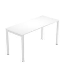 Scrivania Easy Plus - per smartworking - 140 x 60 x 72,5 cm - bianco
