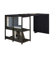 Scrivania home/office Smarty - 140 x 69 x 72,4 cm - nero venato