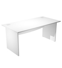 Scrivania Operativa Agorà Basic - fianchi melaminico - 120 x 80 x H 73 cm - bianco