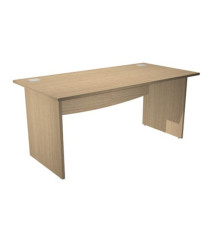 Scrivania Operativa Agorà Basic - fianchi melaminico - 120 x 80 x H 73 cm - rovere