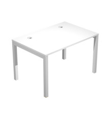 Scrivania singola Agorà - 120 x 80 x 72,5 cm - bianco Scrivania singola Agorà - 120 x 80 x 72,5 cm - bianco