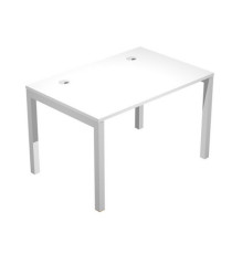 Scrivania singola Agorà - 120 x 80 x 72,5 cm - bianco