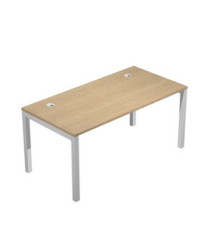 Scrivania singola Agorà - 160 x 80 x 72,5 cm - rovere