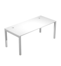 Scrivania singola Agorà - 180 x 80 x 72,5 cm - bianco Scrivania singola Agorà - 180 x 80 x 72,5 cm - bianco