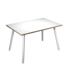 Scrivania Skinny Metal - 120 x 80 x H 74,4 cm - bianco