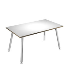 Scrivania Skinny Metal - 140 x 80 x H 74,4 cm - bianco