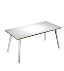 Scrivania Skinny Metal - 180 x 80 x H 74,4 cm - bianco