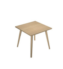 Scrivania Woody - 80 x 80 x H 74,4 cm - rovere