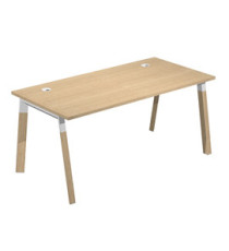 Scrivania Woody Superior - 140 x 80 x 72,5 cm - piano rovere