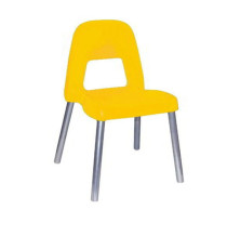 Sedia per bambini Piuma - H 31 cm - giallo - CWR