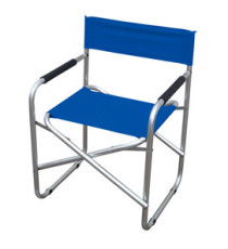 Sedia pieghevole Regista - 79 x 47 x 57 cm - alluminio/PVC - blu - Garden Friend Sedia pieghevole Regista - 79 x 47 x 57 cm - alluminio/PVC - blu - Garden Friend