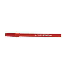 Pennarelli Office - punta feltro - punta fine - tratto 0,7 mm - rosso - Tratto - conf. 12 pezzi Pennarelli Office - punta feltro - punta fine - tratto 0,7 mm - rosso - Tratto - conf. 12 pezzi