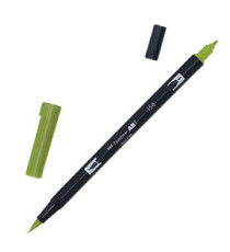Pennarello Dual Brush 158 - dark olive - Tombow Pennarello Dual Brush 158 - dark olive - Tombow