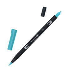 Pennarello Dual Brush 452 - process blue - Tombow Pennarello Dual Brush 452 - process blue - Tombow