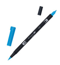 Pennarello Dual Brush 476 - cyan - Tombow Pennarello Dual Brush 476 - cyan - Tombow