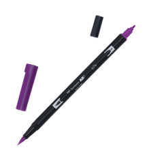 Pennarello Dual Brush 676 - royal purple - Tombow Pennarello Dual Brush 676 - royal purple - Tombow