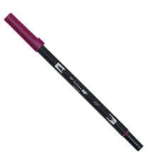 Pennarello Dual Brush 757 - port red - Tombow Pennarello Dual Brush 757 - port red - Tombow