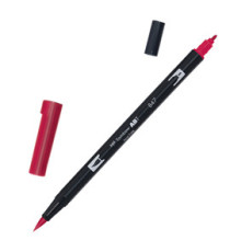 Pennarello Dual Brush 847 - crimson - Tombow Pennarello Dual Brush 847 - crimson - Tombow