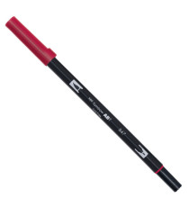 Pennarello Dual Brush 847 - crimson - Tombow Pennarello Dual Brush 847 - crimson - Tombow