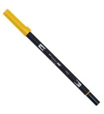 Pennarello Dual Brush 985 - chrome yellow - Tombow Pennarello Dual Brush 985 - chrome yellow - Tombow