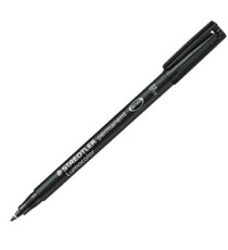 Pennarello Lumocolor Permanent 318 - punta 0,6 mm - nero - Staedtler Pennarello Lumocolor Permanent 318 - punta 0,6 mm - nero - Staedtler