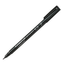Pennarello Lumocolor Permanent 318 - punta 0,6 mm - nero - Staedtler Pennarello Lumocolor Permanent 318 - punta 0,6 mm - nero - Staedtler