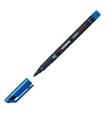 Pennarello OHPen universal permanente 843 - punta media 1 mm - blu - Stabilo