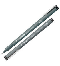 Pennarello Pigment Liner 308 - nero - 0,2 mm - Staedtler Pennarello Pigment Liner 308 - nero - 0,2 mm - Staedtler