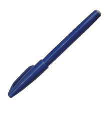 Pennarello Sign Pen S520 punta feltro - punta 2 mm - blu - Pentel