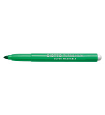Pennarello Turbomaxi Monocolore - punta ø5mm - verde chiaro - Giotto Pennarello Turbomaxi Monocolore - punta ø5mm - verde chiaro - Giotto