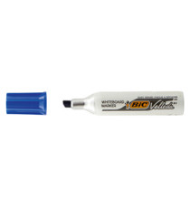 Pennarello Whiteboard Marker Velleda 1781 - punta a scalpello da 3,2 a 5,5mm - blu - Bic Pennarello Whiteboard Marker Velleda 1781 - punta a scalpello da 3,2 a 5,5mm - blu - Bic