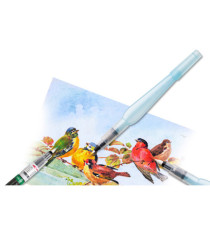 Pennello Aquash Water Brush con serbatoio - 10ml - punta media - Pentel Pennello Aquash Water Brush con serbatoio - 10ml - punta media - Pentel