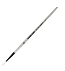 Pennello sintetico Graduate - extra fine - manico corto - n. 10/0  - Daler Rowney Pennello sintetico Graduate - extra fine - manico corto - n. 10/0  - Daler Rowney