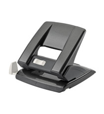 Perforatore - passo 8 cm - max 20 fogli - 2 fori - nero - Kartia