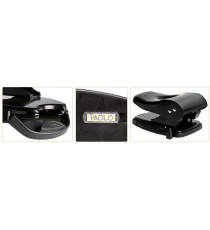 Perforatore 860 - max 60 fogli - 2 fori - passo 8 cm - nero - Lebez Perforatore 860 - max 60 fogli - 2 fori - passo 8 cm - nero - Lebez
