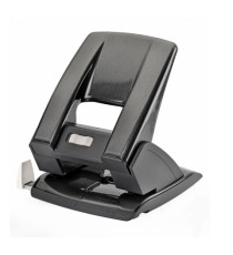 Perforatore Kangaro - 2 fori - max 40 fogli - nero - Iternet Perforatore Kangaro - 2 fori - max 40 fogli - nero - Iternet