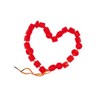 Perle in plastica - 2 cm - colori e forme assortiti - CWR - bauletto 140 pezzi Perle in plastica - 2 cm - colori e forme assortiti - CWR - bauletto 140 pezzi