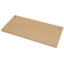 Piano di lavoro per scrivania Cambio - 140 x 80 x 2,5 cm - acero - Fellowes Piano di lavoro per scrivania Cambio - 140 x 80 x 2,5 cm - acero - Fellowes