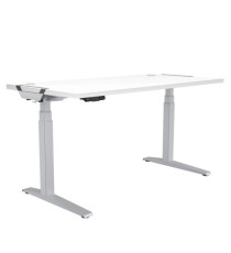 Piano di lavoro per scrivania Cambio - 140 x 80 x 2,5 cm - bianco - Fellowes