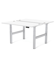 Piano di lavoro per scrivania Cambio - 140 x 80 x 2,5 cm - bianco - Fellowes