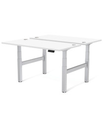 Piano di lavoro per scrivania Cambio - 140 x 80 x 2,5 cm - bianco - Fellowes